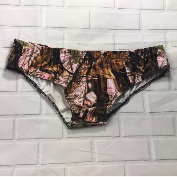 Other - Nwot pink camouflage bikini panties